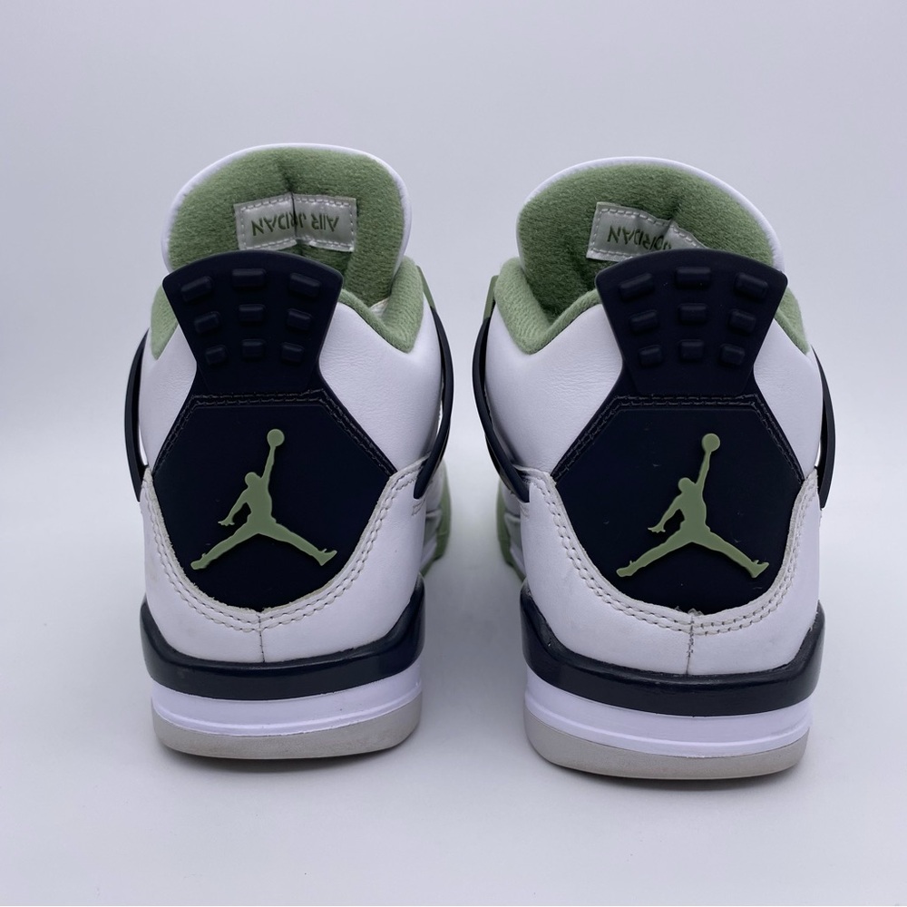 Nike Jordan 4 Retro Seafoam Women's Sneakers Shoes    -    Size:  7.5 - Picture 3 of 14